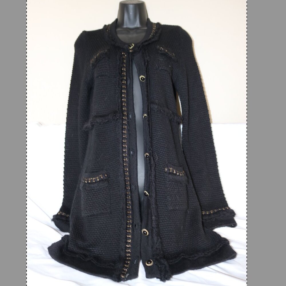 ✨ Elegant Black Wool-Blend INC Coat 🖤